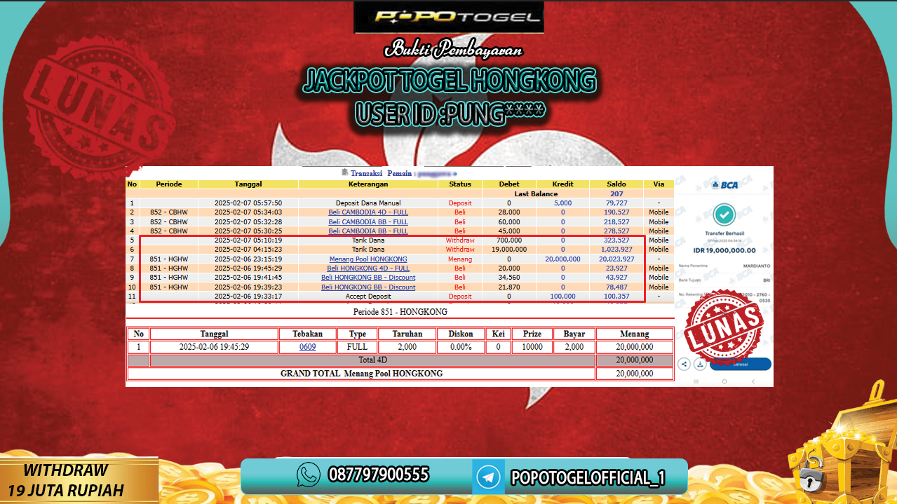 Prediksi POPOTOGEL